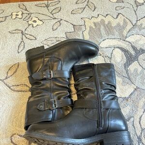 Eric Michael Black Heeled Boots